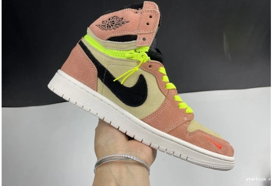 Air Jordan Switch CW6576-800 Peach CW6576-800 1 High 0312